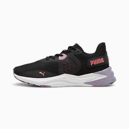 Scarpe da training Disperse XT 3 da donna, PUMA Black-Sunset Glow-Pale Plum, small