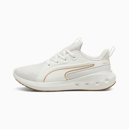 Chaussures de running SOFTRIDE Carson, Warm White-PUMA Gold, small