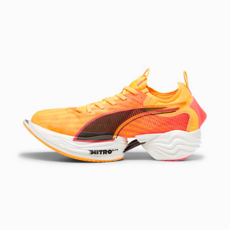 패스트알 나이트로 엘리트 2 파이어<br>FAST-R NITRO Elite 2 Fire, Sun Stream-Sunset Glow-PUMA White, small-KOR