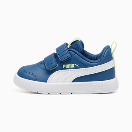 Courtflex V3 Sneakers - Infants 0-4 years, Blue Horizon-PUMA White, small-NZL
