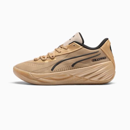 Schröder All-Pro NITRO™ Basketball Shoes, PUMA Gold-PUMA Black, small-PHL