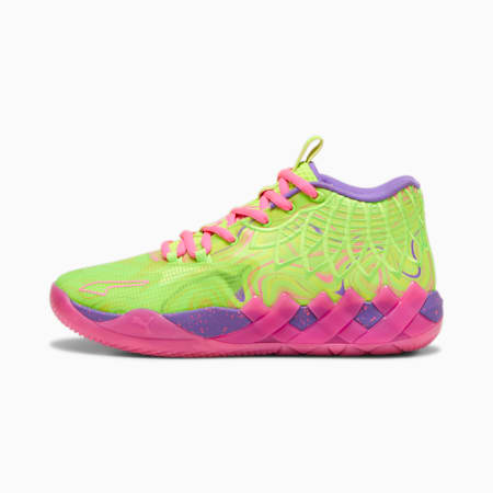 MB.01 Inverse Toxic Basketball Shoes, Purple Glimmer-KNOCKOUT PINK-Green Gecko, small-THA