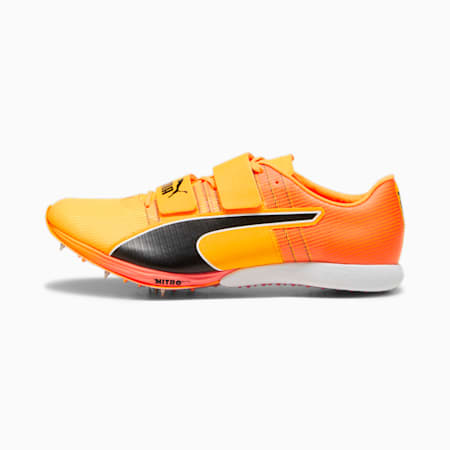 Chaussures d'athlétisme à pointes evoSPEED NITRO™ Triple Jump, Sun Stream-Sunset Glow-PUMA Black, small