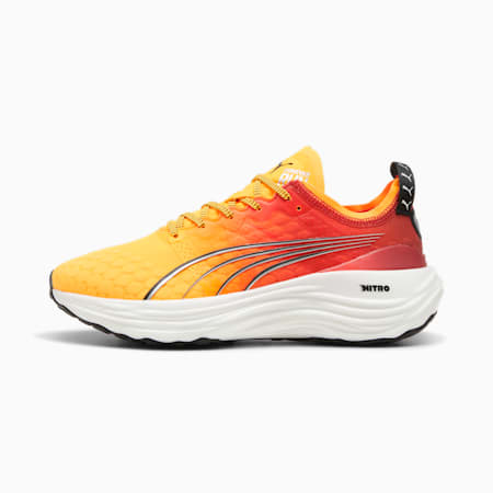 포에버런 나이트로 페이드 우먼스<br>ForeverRun NITRO FADE Wns, Sun Stream-Sunset Glow-PUMA White, small-KOR