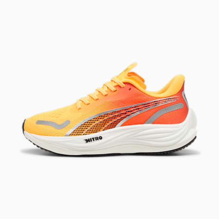 Velocity NITRO™ 3 Running Shoes Women, Sun Stream-Sunset Glow-PUMA White, small-DFA