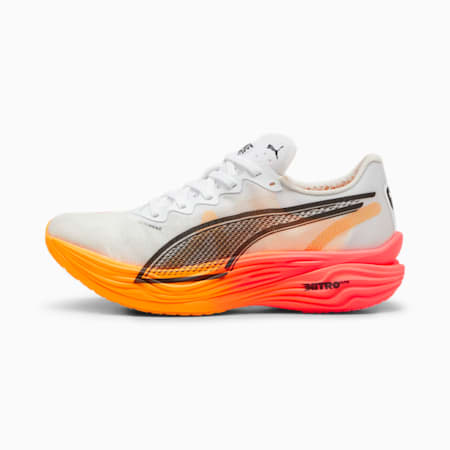 Deviate NITRO™ Elite 3 Running Shoes Men, PUMA White-Sunset Glow-Sun Stream, small