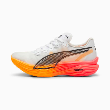 Deviate NITRO™ Elite 3 Running Shoes Men, PUMA White-Sunset Glow-Sun Stream, small-THA