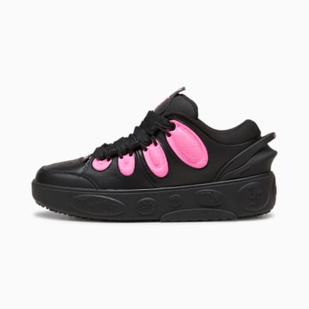 LaFrancé Untouchable Basketball Shoes Unisex, PUMA Black-Glowing Pink, small
