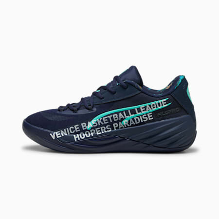 Chaussures de basketball All-Pro NITRO™ VBL, PUMA Navy-Maple Syrup, small
