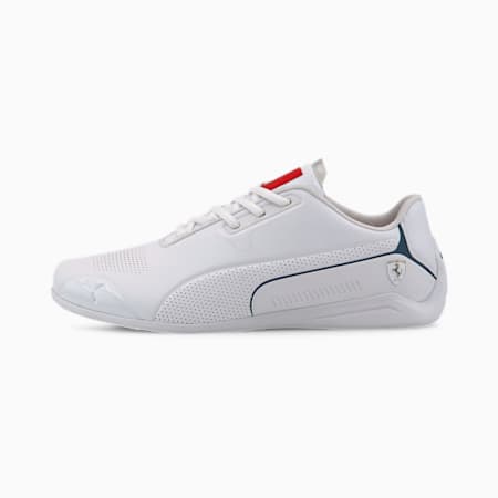 Scuderia Ferrari Drift Cat 8 Shoes, Puma White-Gibraltar Sea, small-PHL