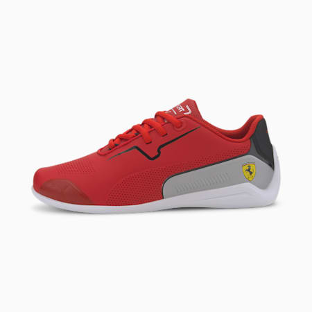 SF Drift Cat 8 Kid's Shoes, Rosso Corsa-Puma Black, small-IND