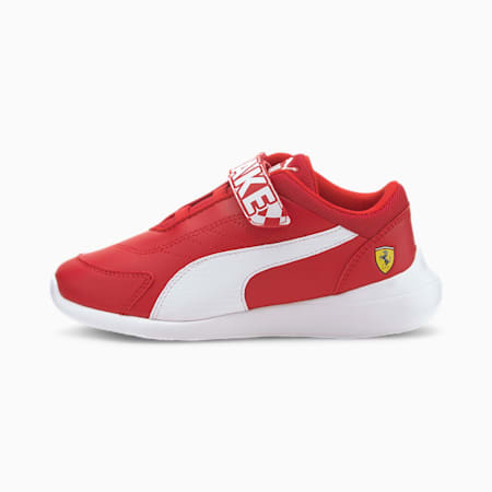 Scuderia Ferrari Kart Cat III V Kids' Trainers, Rosso Corsa-Puma White, small-SEA