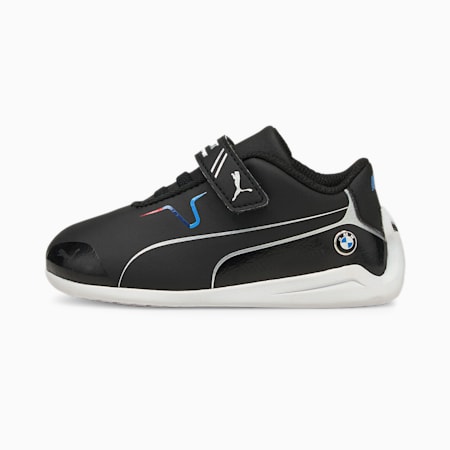 BMW M Motorsport Drift Cat 8 V Babies' Running Shoes, Puma Black-Puma Black, small-PHL