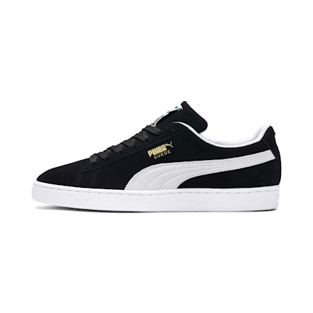 puma black and grey shoes