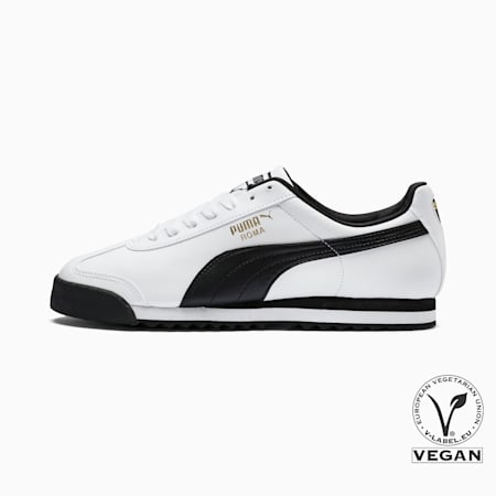 Roma Basic Sneakers, white-black, small