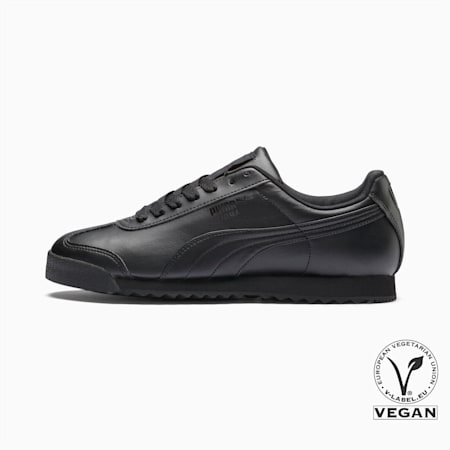 Roma Basic Sneakers, black-black, small