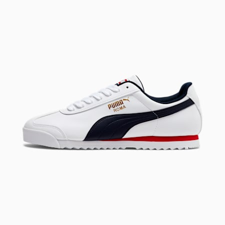 puma roma basic white