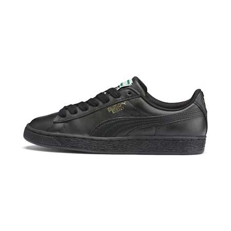Heritage Basket Classic Sneakers, black-team gold, small-SEA