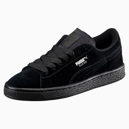 Suede Youth Trainers | black-puma 