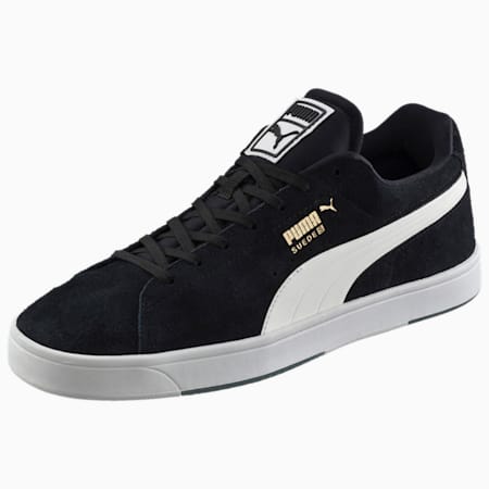Suede S Trainers, black-white, small-PHL
