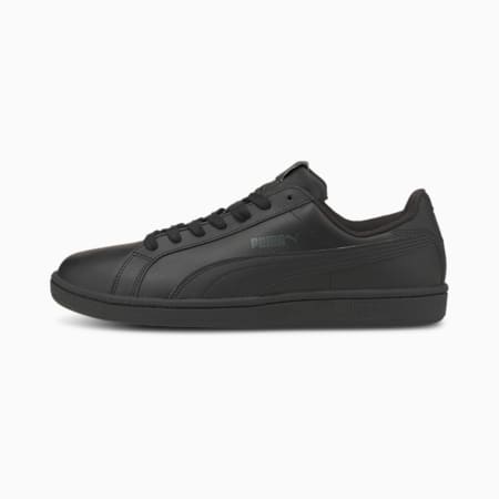 Smash Leather Trainers, black-dark shadow, small-THA