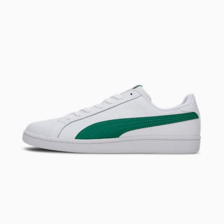 รองเท้ากีฬา Smash Leather, Puma White-Verdant Green, small-THA