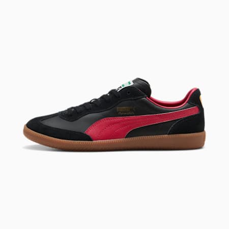 Super Liga Retro Sneaker, PUMA Black-Club Red-Gum, small