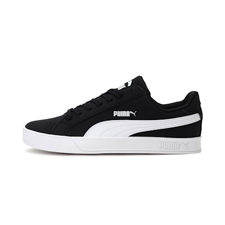נעלי ספורט PUMA Smash Vulc, black-white, small-DFA