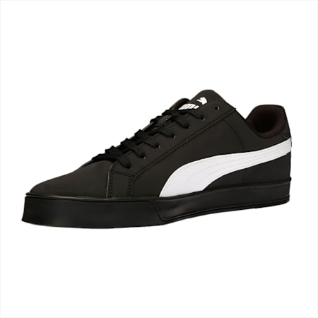 puma shoes mens black and white