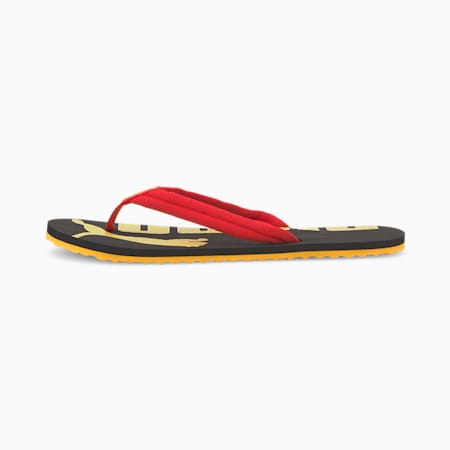 puma red sandals