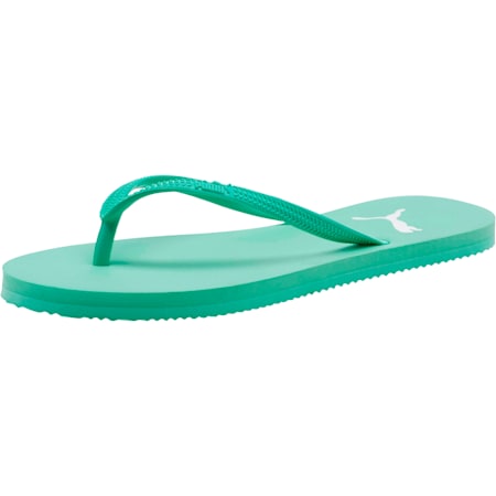 First Flip Women's Sandals, Biscay Green-Puma White, small-SEA