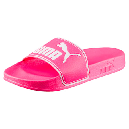 pink puma sandals