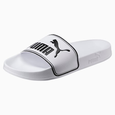 Leadcat Slide Sandals, Puma White-Puma Black, small-PHL