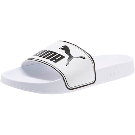 puma leadcat embossed slides