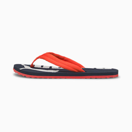 Epic Flip v2 Kids' Sandals, Peacoat-Poppy Red-Puma White, small-SEA
