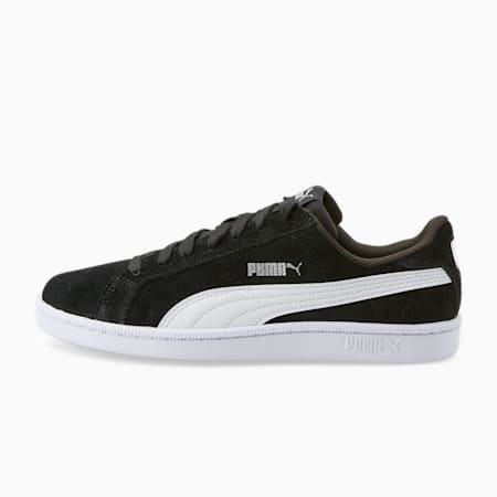 Smash Suede Unisex Sneakers, Puma Black-Puma White, small-NZL