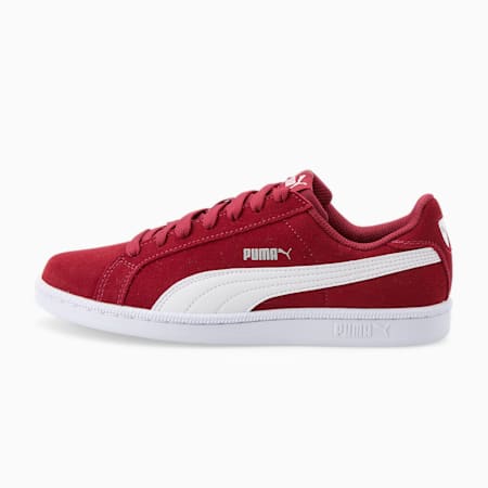 Smash Suede Unisex Sneakers | Tibetan Red-Puma White | PUMA 세일 | PUMA