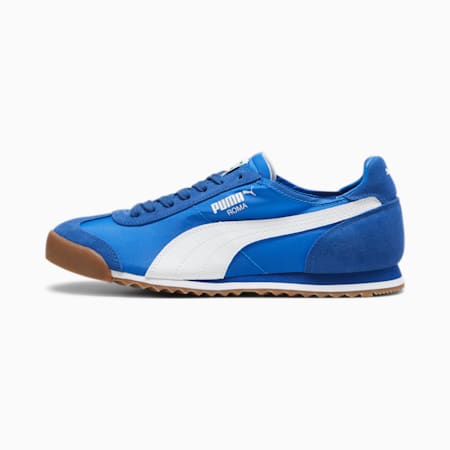 Roma OG Nylon Unisex Sneakers, PUMA Team Royal-PUMA White-Gum, small-AUS