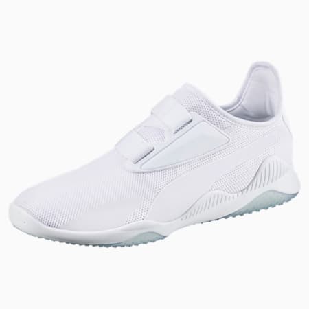 Mostro Mesh Trainers, Puma White-Puma White, small-SEA