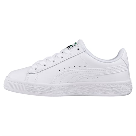 all white puma shoes