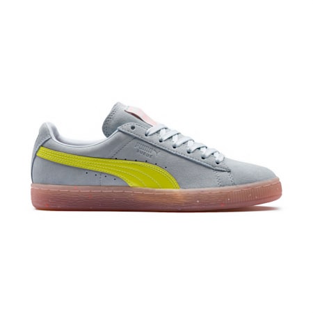 PUMA x SOPHIA WEBSTER Women's Suede, Illusion Blue-Fluo Yellow, small-SEA