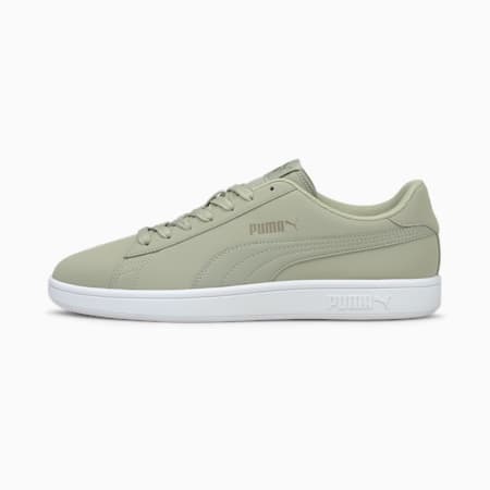 green puma trainers