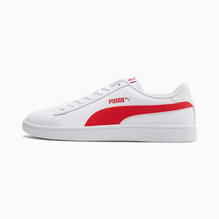 smash v2 leather trainers puma