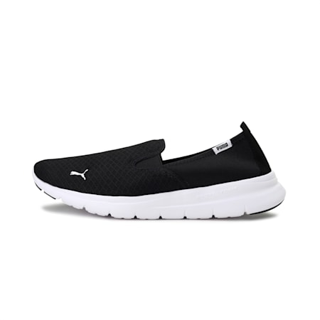 PUMA Flex Essential Slip On Shoes, Puma Black-Puma Black, small-SEA