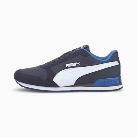 ST Runner v2 NL Men's Running Shoes, Peacoat-Puma White-Palace Blue, small-AUS