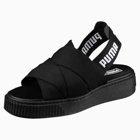 Platform Women's Sandals, Puma Black-Puma Black, small-SEA