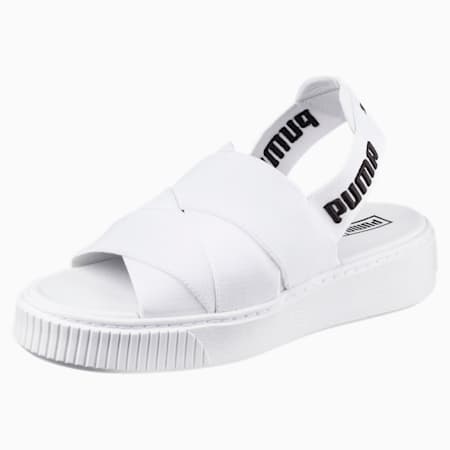 Puma platform sandals black cheap