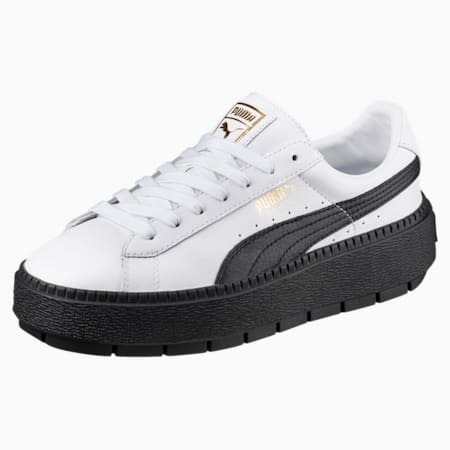 Platform Women's Trace Leather Trainers | PUMA Shoes | PUMA