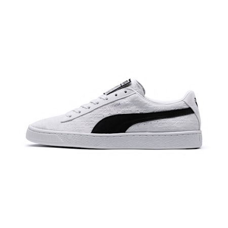 PUMA x PANINI Suede Classic Trainers, Puma White-Puma Black, small-SEA