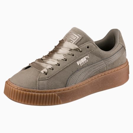 Suede Platform Bubble Women's Trainers 